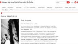 De nuevo, el Estado cubano arremete contra Tania Bruguera De nuevo, el Estado cubano arremete contra Tania Bruguera