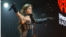 La cantante cubanoamericana Camila Cabello durante una actuación