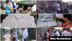 Miembros del Instituto Cubano por la Libertad de Expresión y Prensa (ICLEP).