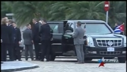 Inicia visita oficial con ofrenda floral a José Martí